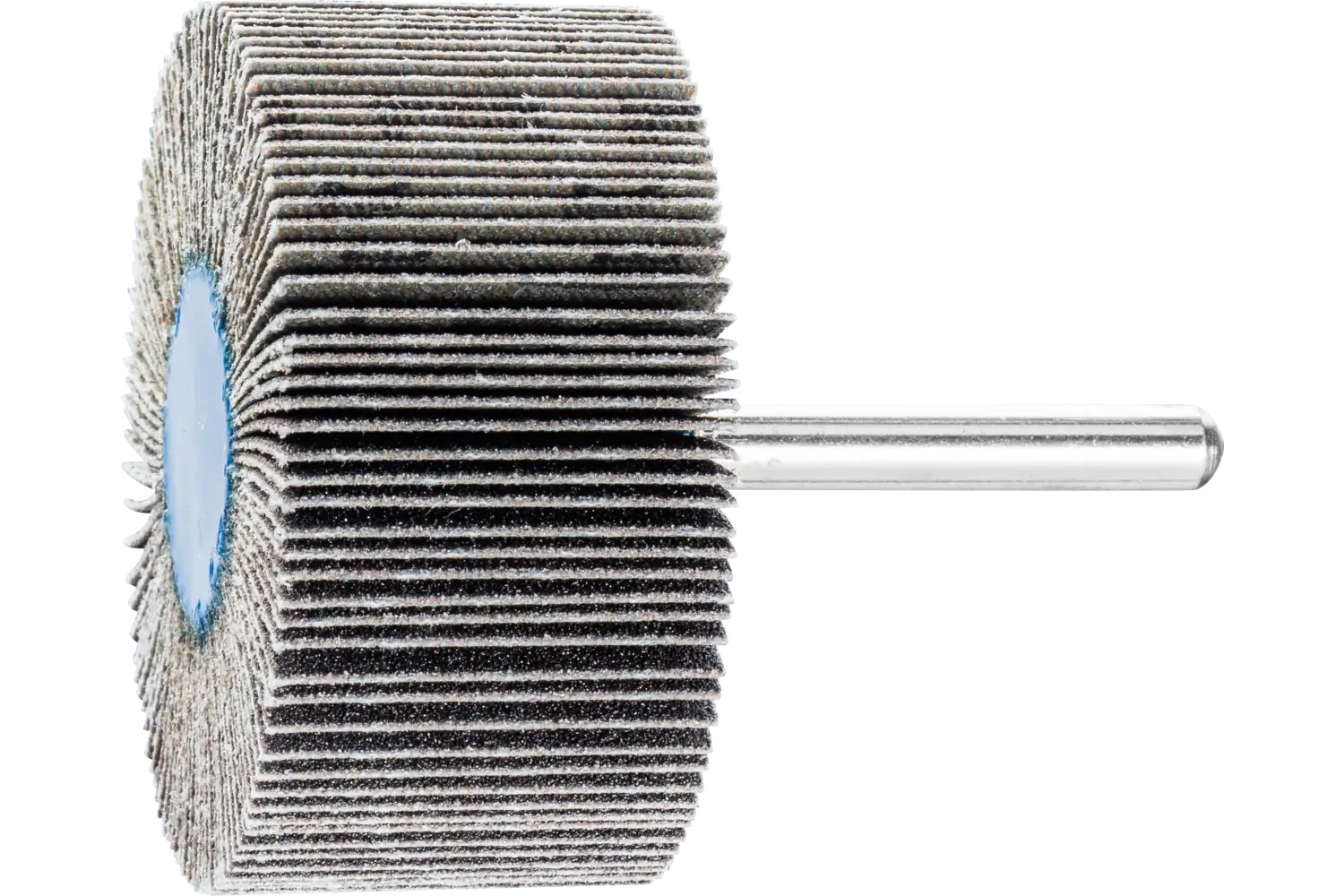 Picture of Pferd Mounted Flap Wheel, 2" X 1, 120 Grit, 1/4" Shank, Silicon Carbide